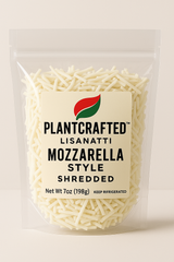NEW!  Plantcrafted Shredded Mozzarella Style