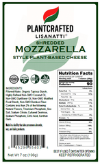 NEW!  Plantcrafted Shredded Mozzarella Style